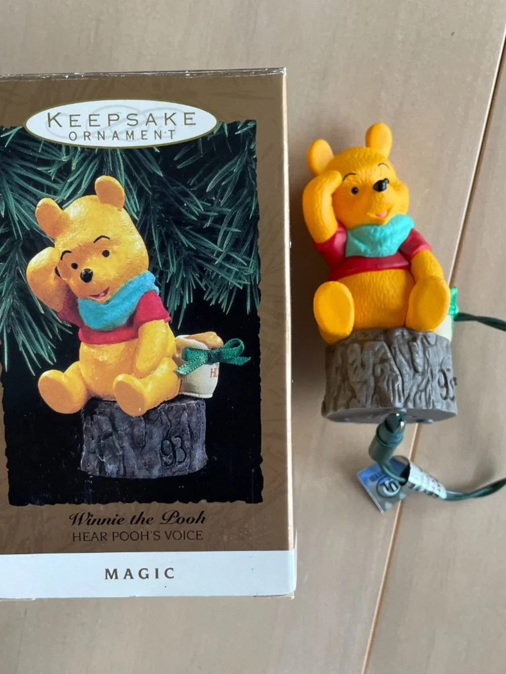 Entire Closet $5! Vintage 1993 Hallmark Keepsake Magic Winnie The Pooh Ornament
